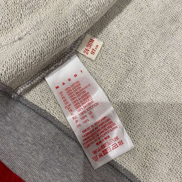 Marni Zipper Sweater 24-36mo - Picture 6 of 7